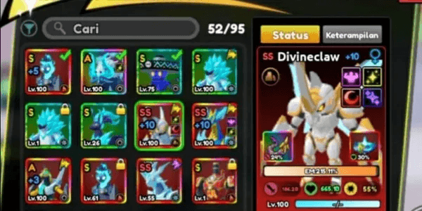 account Catch a Monster end game