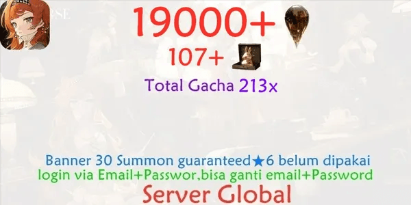 Reverse Gacha Account 1999-6