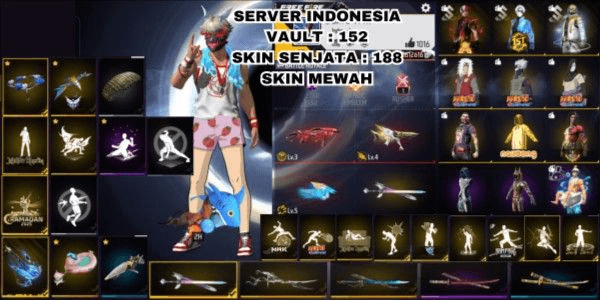 Gambar Product AKUN Free Fire Aman Bergaransi- sesuai IKLAN