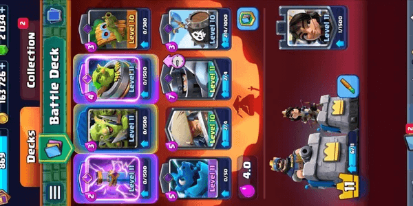 Clash Royale Account - Level 11 King Tower - Cheap Price Only