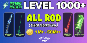 ACCOUNT FISCH LEVEL 1000+ BONUS + INSTANT DELIVERY