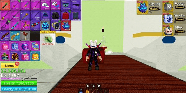 Gambar Product Akun Blox Fruits Perm Kitsune