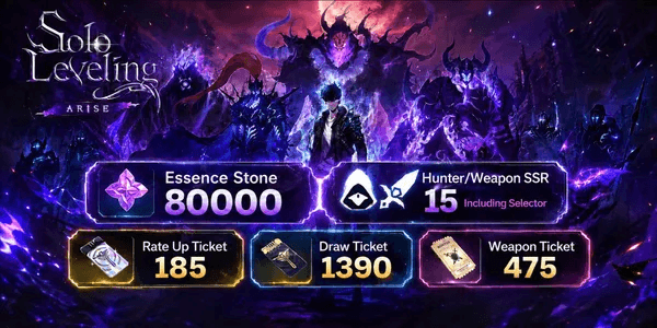 Gacha Account Solo Leveling Arise First Edition