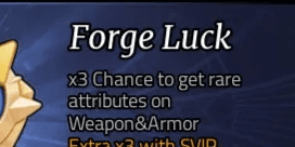 Forge Luck Pass