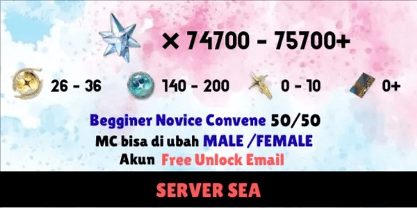 GACHA Starter READY Reroll Account [SEA] - 1