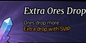 Extra Ores Drop Pass