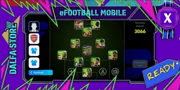 SPD3#EFOOTBALL ACCOUNT COLLECTIVE STRENGTH 3000++