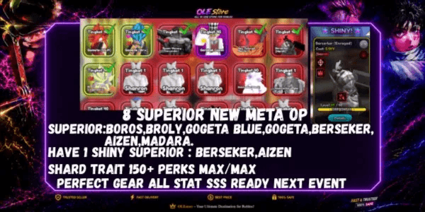 Superior Meta Op (check pict for more detail)
