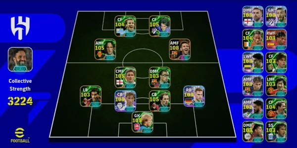 eFootball EPIC Account 3100+ Strength - Cheap & Guaranteed