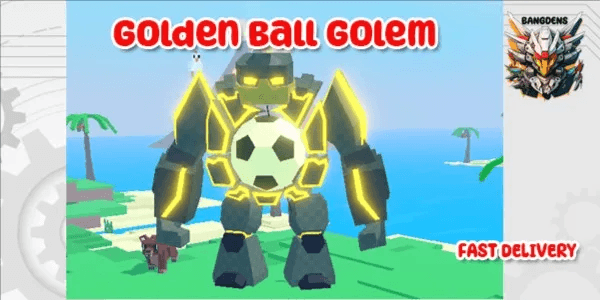 Golden ball Golem Catch And Tame!