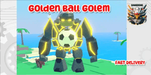 Golden ball Golem Catch And Tame!