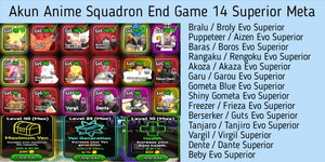 Anime Squadron Superior Meta Account