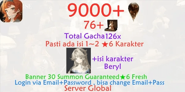 Reverse Gacha Account 1999-5