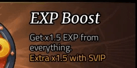 EXP Boost Pass