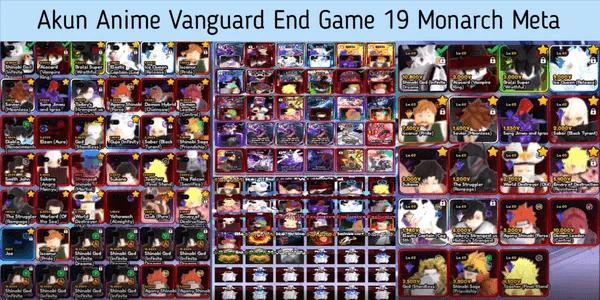 Akun Anime Vanguard Meta (1)