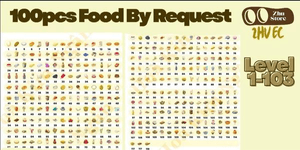 100 Food Hay Day Level 1-103 (by request/choose yourself)