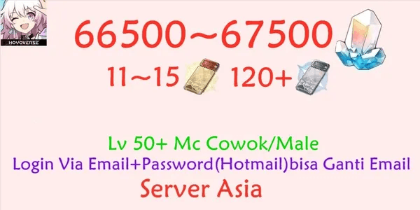 Honkai Star Rail HSR-3 Account