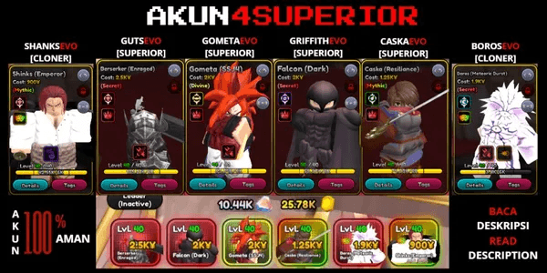 ANIME SQUADRON - 4 SUPERIOR [GUTS + CASCA + GRIFFITH + GOMETA SSJ]