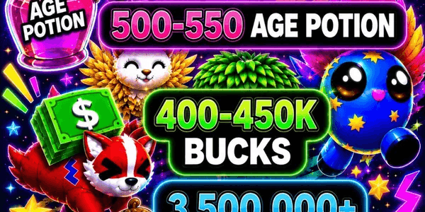 account adopt me event acorn,bucks,age potion
