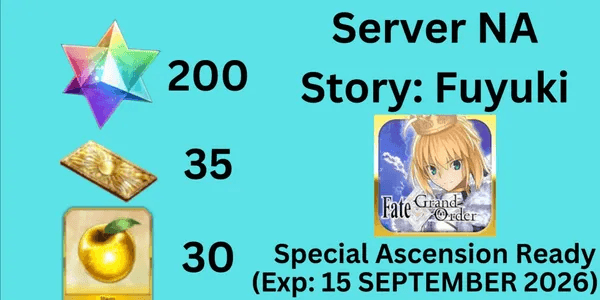 [NA] Starter Account / Starter Quartz Account / SQ Account / Saint Quartz Account + Special Ascension