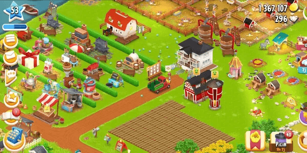 Hayday Account - Hayday Farm || Level 50+ || Barn 3000 || 100% Safe