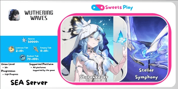 [SEA] Shorekeeper + Stellar Symphony Wuthering Waves Account