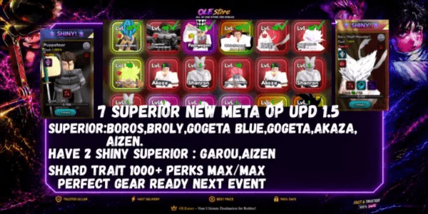 Many Superior new meta solo all content well build all have gear