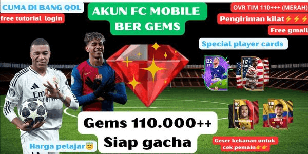 Gambar Product AKUN FC MOBILE SMURF| GEMS 100. 000+++ SIAP BUAT KALIAN GACHA | SESUAI FOTO | BACA DESKRIPSI PRODUK #5