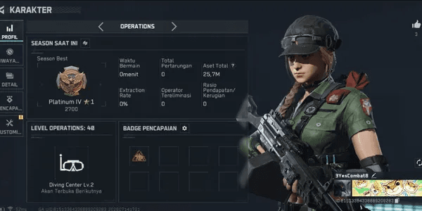 Delta Force account ready to play Weapon Skin #DEL27