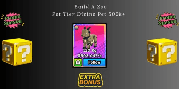 Build A Zoo Pet Tier Divine 500+
