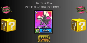 Build A Zoo Pet Tier Divine 400k+ / Second