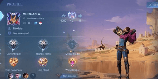 Gambar Product SMURF ACCOUNT ML TOP
