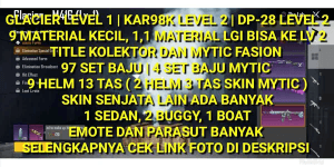 CHEAPEST GLACIER LEVEL 1 INDONESIA