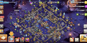 Town Hall 18 Hero + Wall + Equipment ALL GG / Super GG Account Ready to Use