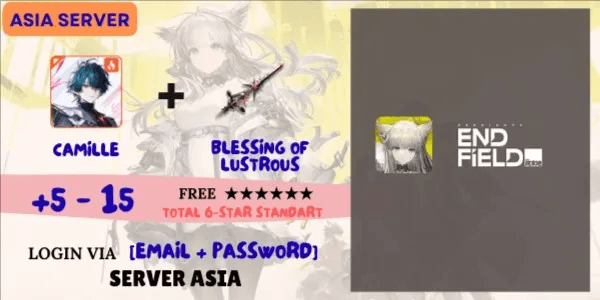 Arknights Endfield Limited Account - 2