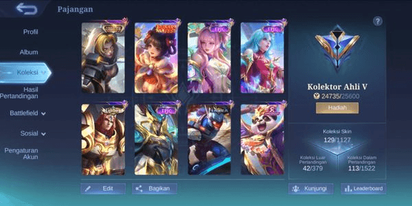 Gambar Product Cheap Mobile Legends Account - Store Warranty