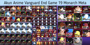 Anime Vanguard Monarch Meta Account