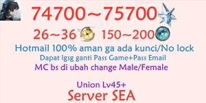 Reroll Account READY GACHA Starter [SEA] - 1