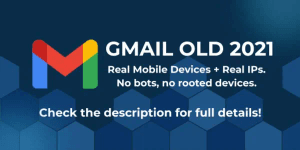 Old gmail account created in 2021
