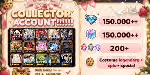 COLLECTOR ACCOUNT [META COOKIE + DARK ENCHANTRESS + TIME KEEPER COOKIE + FULL BEAST + FULL LEGENDARY] + CUBE + DIAMOND