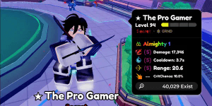 The Pro Gamer Almighty/SJW Almighty
