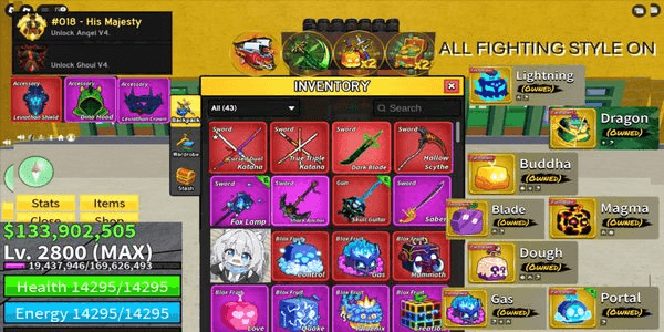 Gambar Product Blox Fruits PERMANENT DRAGON ACCOUNT #9