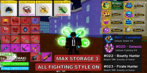 BLOX FRUITS PERMANENT DRAGON ACCOUNT #11