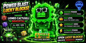 [Sale!!] HACKER Lioneo Cactuseli Power $54.5OcDc [OP!!] Immortal