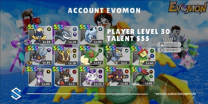 Evomon Ascent Account 3 Unlock Season 1