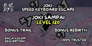 BOOST TO LEVEL 120 UNLOCK WORLD 2 (BONUS TRAIL AND REBIRTH) | SPEED KEYBOARD ESCAPE