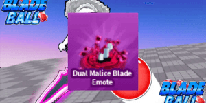 Dual Malice Blade Emote