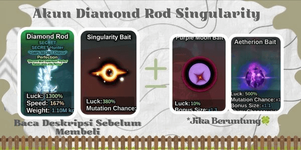 Gambar Product Akun Diamond Rod