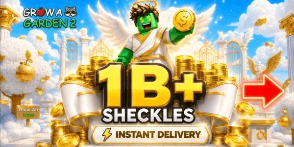 Gambar Product Starter Account 1B+ Sheckles | Grow A Garden 2