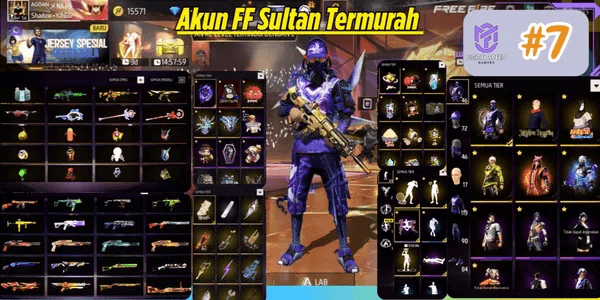 FREE FIRE ACCOUNT AS PER PHOTO #7